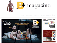Tablet Screenshot of bearmaismagazine.com.br